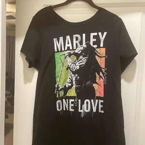 Bob Marley One love short sleeve tshirt